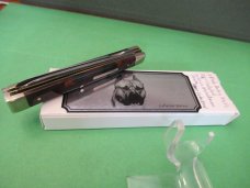 Bulldog Brand 2006 Tortoise Kaleidoscope Handles Doctors Knife 