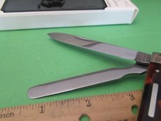 Bulldog Brand 2006 Tortoise Kaleidoscope Handles Doctors Knife 