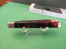 Bulldog Brand 2006 Tortoise Kaleidoscope Handles Doctors Knife 