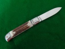 AKC Italy STAG Lever Lock Old Style Knarly STAG Mint