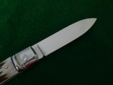 AKC Italy STAG Lever Lock Old Style Knarly STAG Mint