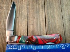 Canal Street Cutlery Pinch Lockback Candy Christmas Ribbon Acrylic Canal Street Cutlery Pinch Lockback Candy Christmas Ribbon Acrylic