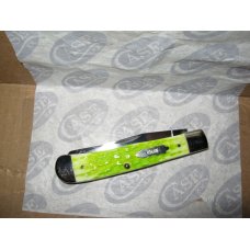 Case xx USA #6254 TRAPPER Lime Green Bone Limited xx Edition Knife New w/box Case xx USA #6254 TRAPPER Lime Green Bone Limited xx Edition Knife New w/box