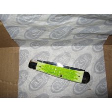 Case xx USA #6254 TRAPPER Lime Green Bone Limited xx Edition Knife New w/box Case xx USA #6254 TRAPPER Lime Green Bone Limited xx Edition Knife New w/box