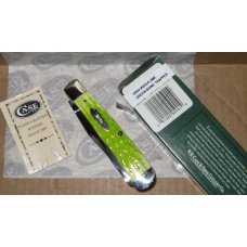Case xx USA #6254 TRAPPER Lime Green Bone Limited xx Edition Knife New w/box Case xx USA #6254 TRAPPER Lime Green Bone Limited xx Edition Knife New w/box