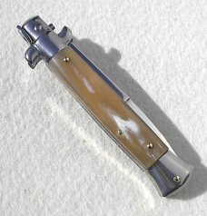 NEW FRANK BELTRAME 9" GENUINE FRENCH BOVINE HORN ITALIAN STILETTO
