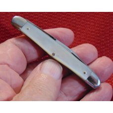  VINTAGE SIMMONS HDWE. CO. GERMANY GENUINE PEARL SWELLCENTER CONGRESS WHITTLER  KNIFE 1890-1915