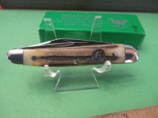 Hen & Rooster Stag Handle Whittler Pattern # 323 DS