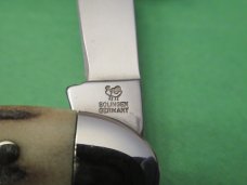 Hen & Rooster Stag Handle Whittler Pattern # 323 DS