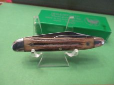 Hen & Rooster Stag Handle Whittler Pattern # 323 DS