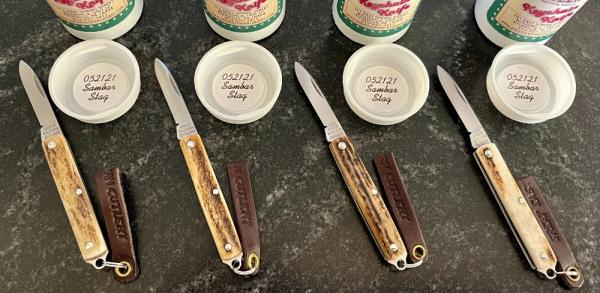 Great Eastern Cutlery #052121SS (Stainless Steel) Keychain Knife, Stag Handle, New (GEC 05) Great Eastern Cutlery #052121SS (Stainless Steel) Keychain Knife, Stag Handle, New (GEC 05)