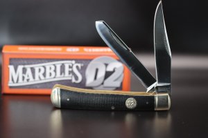 MARBLES D2 BLACK CANVAS MICARTA TRAPPER MR434