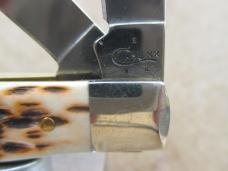 Case XX 63032 Jigged Amber Bone Small Stockman  NIB 