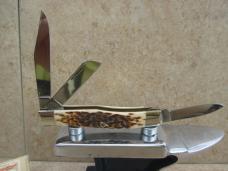 Case XX 63032 Jigged Amber Bone Small Stockman  NIB 