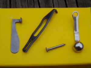 Genuine Renzo Beltrame button assembly for 7" italian Stiletto 