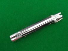 AKC Italy Brazilian Cow Horn Lever Lock Switchblade MINT !