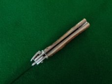c. 1980's DISCONTINUED BOKER 715 STAG Lever Lock Automatic MINT