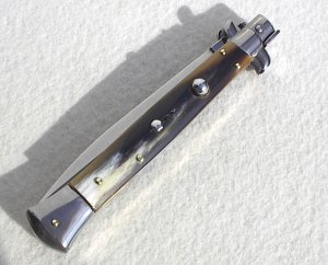 FRANK BELTRAME 11" GENUINE BRAZILIAN HORN ITALIAN STILETTO