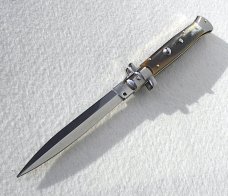 FRANK BELTRAME 11" GENUINE BRAZILIAN HORN ITALIAN STILETTO