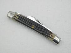 Queen Cutlery #15 half congress:  3 7/16” closed, 1958 – 1960, genuine Winterbotton bone handles,  