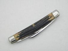 Queen Cutlery #15 half congress:  3 7/16” closed, 1958 – 1960, genuine Winterbotton bone handles,  