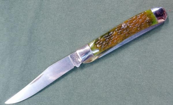 Customized Schrade 97OT Buzzsaw Trapper