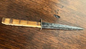 RARE CIVIL WAR ERA AMERICAN DAGGER DIRK