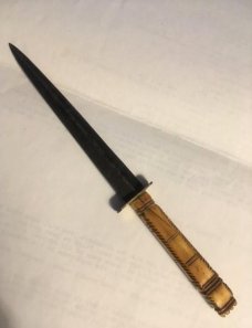 RARE CIVIL WAR ERA AMERICAN DAGGER DIRK
