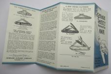 Schrade Safety Push Button Knife Brochure.    (COPY)