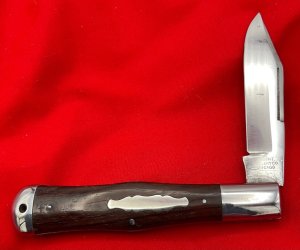 Vintage WILBERT CUTLERY CO 1-Blade Swell Center Coke Bottle Folding Hunter Knife c.1909 Cocobo