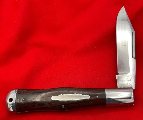 Vintage WILBERT CUTLERY CO 1-Blade Swell Center Coke Bottle Folding Hunter Knife c.1909 Cocobo Vintage WILBERT CUTLERY CO 1-Blade Swell Center Coke Bottle Folding Hunter Knife c.1909 Cocobo