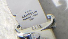 A.G.A. CAMPOLIN ITALIAN GENUINE STAG LEVER LOCK SHELL PULLER NICKEL SILVER BOLSTERS ONLY 300 MADE