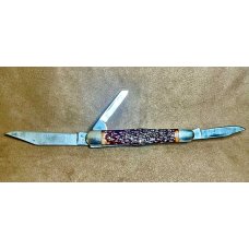 1960-76 Camillus Carpenter Whittler #72,bone handles. 1960-76 Camillus Carpenter Whittler #72,bone handles.