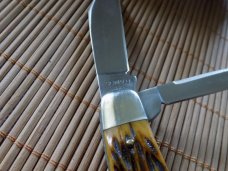 New Schrade Walden Anniversary Knife #295 with original Tin