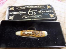 New Schrade Walden Anniversary Knife #295 with original Tin