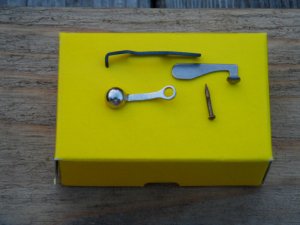 Genuine Renzo Beltrame button assembly for 7" italian Stiletto 