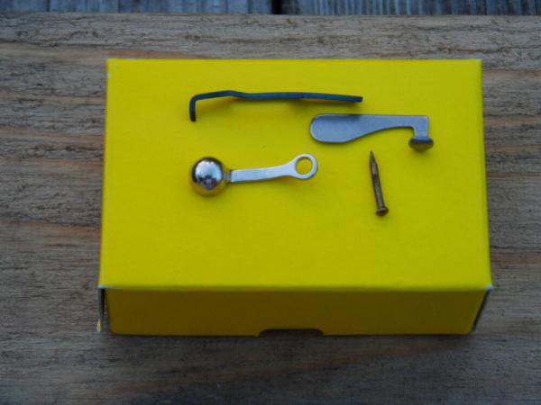 Genuine Renzo Beltrame button assembly for 7" italian Stiletto 