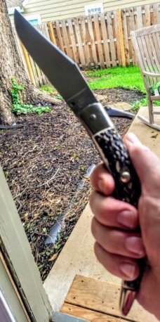 A.G.A. Catalina Style with Fulcrum Release [2 knives]