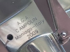A.G.A. Catalina Style with Fulcrum Release [2 knives]