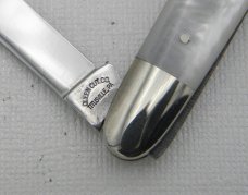 Schatt & Morgan Letter Opener with Pearl handles: since 2000, 8 ½” overall and a 2” pen blade, SXM Schatt & Morgan Letter Opener with Pearl handles: since 2000, 8 ½” overall and a 2” pen blade, SXM