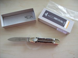 Hubertus Knife Rare NRA "Limited Edition" Large Size 11 Stag