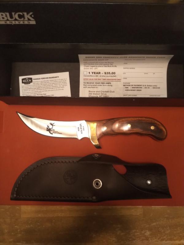 Buck 401 Kalinga Boone & Crockett Edition Buck 401 Kalinga Boone & Crockett Edition