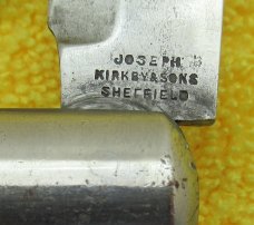 Yukon Swell-Center Hunting Knife by Joseph Kirby & Sons Sheffield. ............................(820)