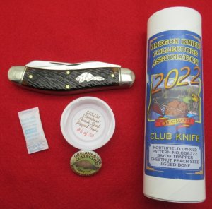 Great Eastern Cutlery 2022 Oregon Knife Collectors Ass'n Club Knife. ...........(OKCA22)