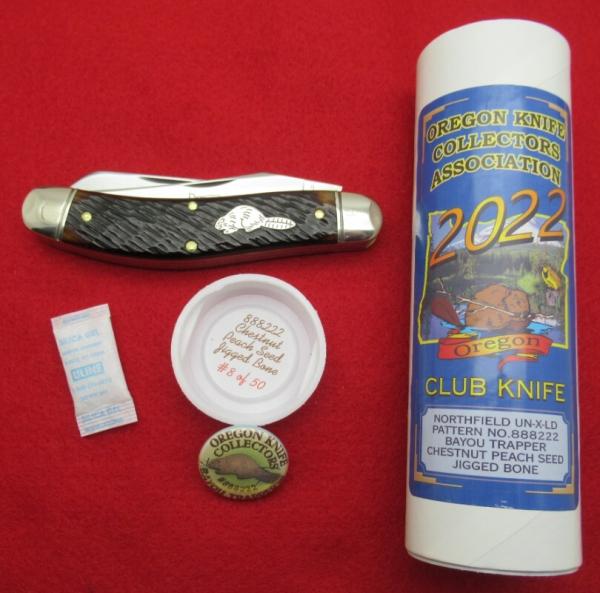 Great Eastern Cutlery 2022 Oregon Knife Collectors Ass'n Club Knife. ...........(OKCA22)