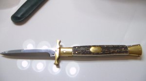 AGA Campolin 13 inch swing guard stag.