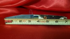 J A Henckels Stag Full sized 2 Blade Trapper, Solingen Germany, Not used or re-sharpened Strong etch