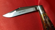 Great Eastern Cutlery, 1 of only 39 made! #97 Northfield Autumn Gold Jigged Bone 976119S New in Tube