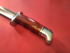 Buck 119 Build-Out, 0119BO16-B, 75TH Ann. Stamp, Cocobolo/Aluminum Handle, S30V No groove Blade Buck 119 Build-Out, 0119BO16-B, 75TH Ann. Stamp, Cocobolo/Aluminum Handle, S30V No groove Blade