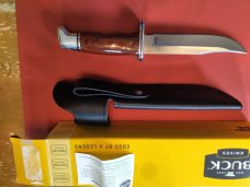 Buck 119 Build-Out, 0119BO16-B, 75TH Ann. Stamp, Cocobolo/Aluminum Handle, S30V No groove Blade Buck 119 Build-Out, 0119BO16-B, 75TH Ann. Stamp, Cocobolo/Aluminum Handle, S30V No groove Blade